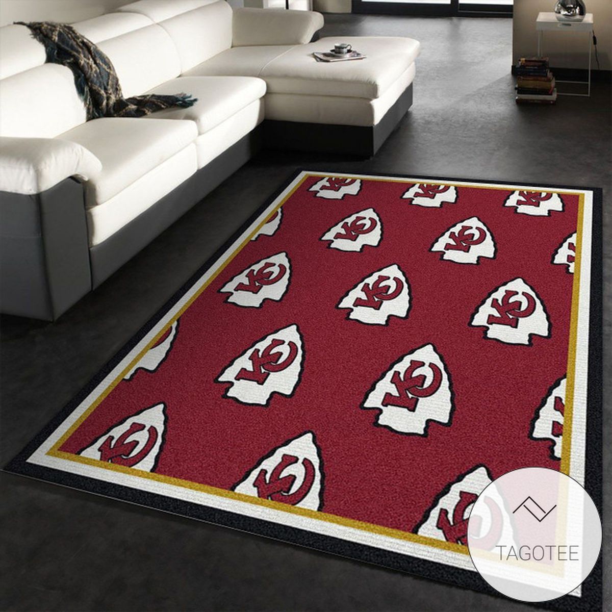 Rating Kansas City Chiefs Repeat Rug Nfl Team Area Rug Carpet Bedroom Rug Christmas Gift US Decor Unisex Kansas City Chiefs Repeat Rug Nfl Team Area Rug Carpet Bedroom Rug Christmas Gift US Decor