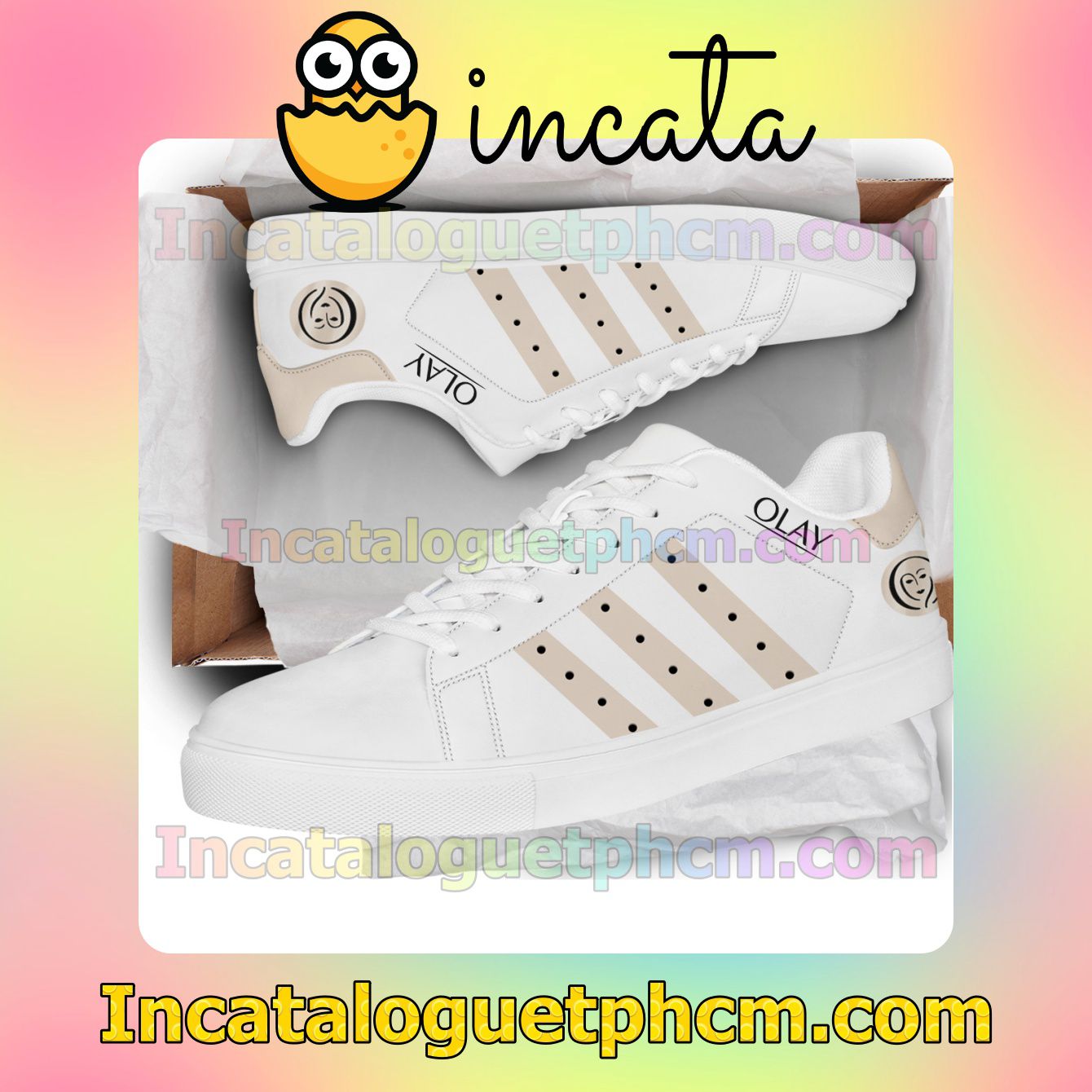 Funny Tee Olay Adidas Men Women Sneaker