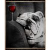 English-Bulldog-Dogs-And-Wine-Make-Everything-Fine-Poster-600x750