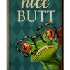Frog-Nice-Butt-Poster-600x750