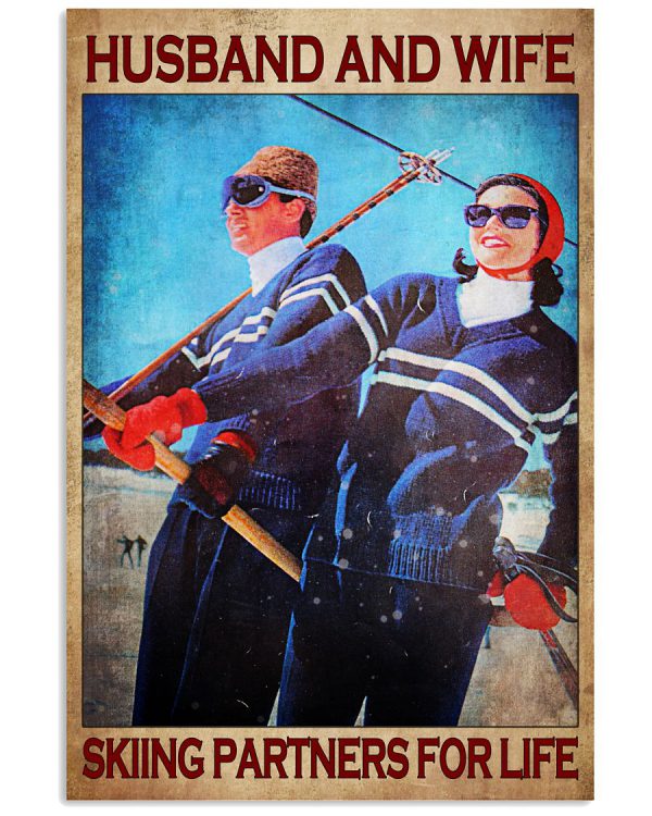 Husband-and-wife-skiing-partners-for-life-poster-600x750