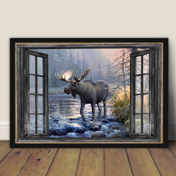 Moose-Window-Art-Posterv-600x600