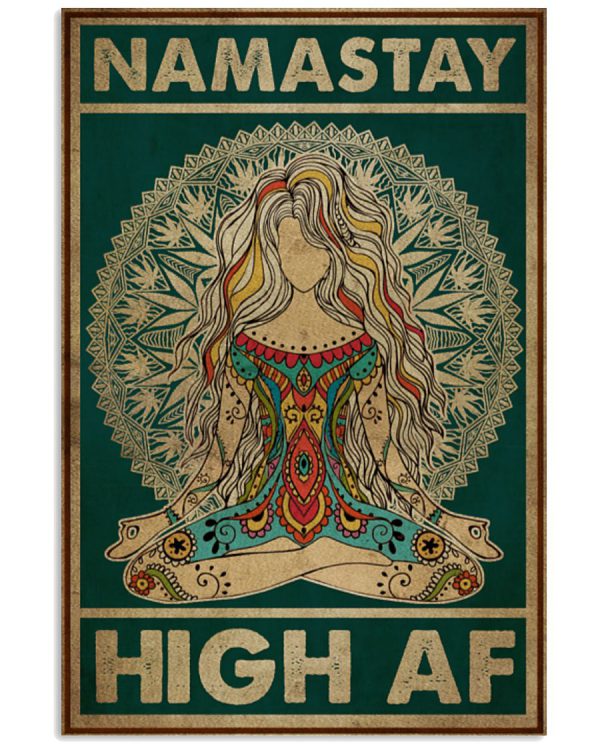 Yoga-Namastay-High-AF-Poster-600x750