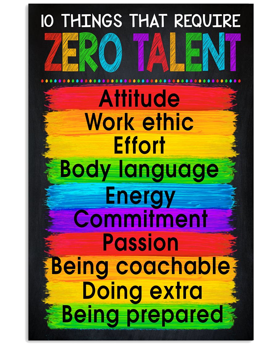 10-Things-That-Require-Zero-Talent-Poster