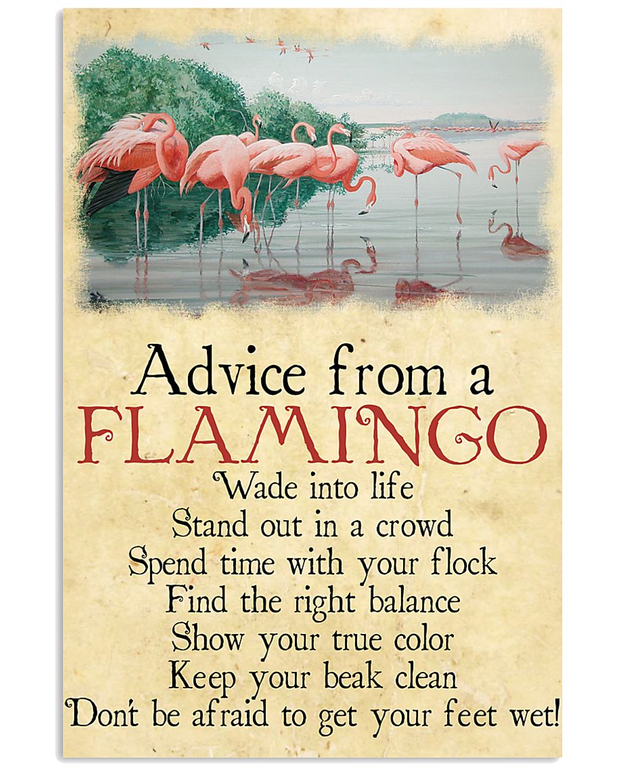 Advice-from-a-flamingo-poster