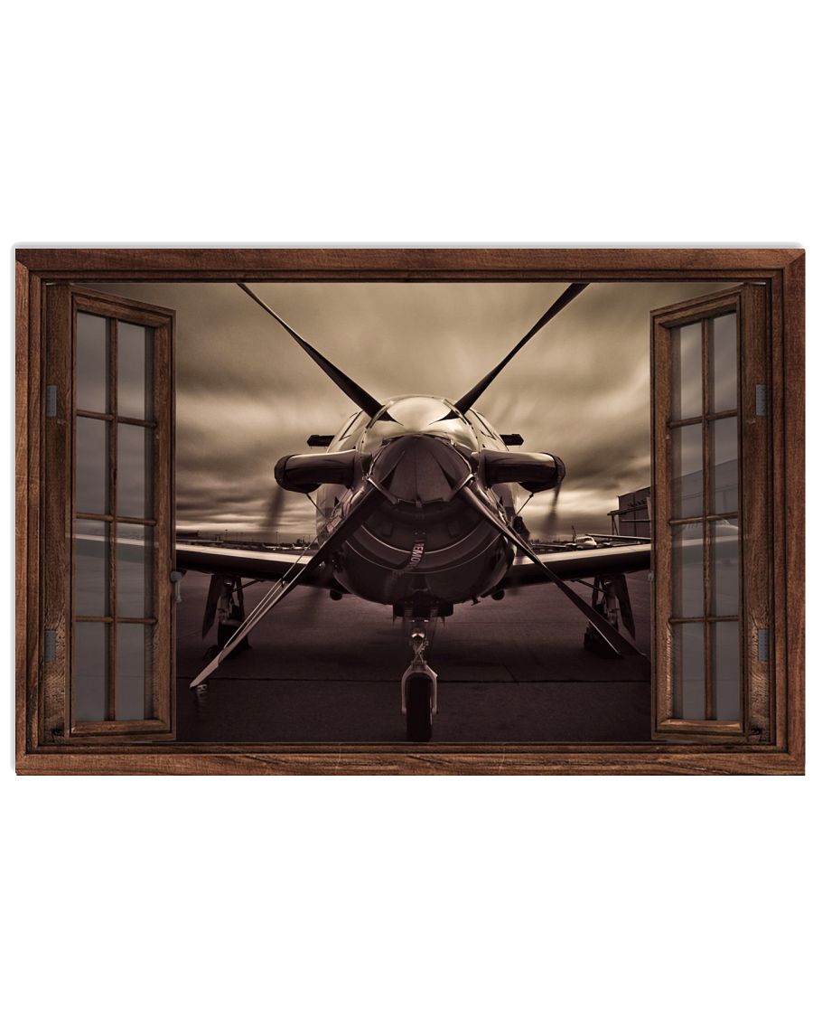 Aircraft-Front-Window-Poster
