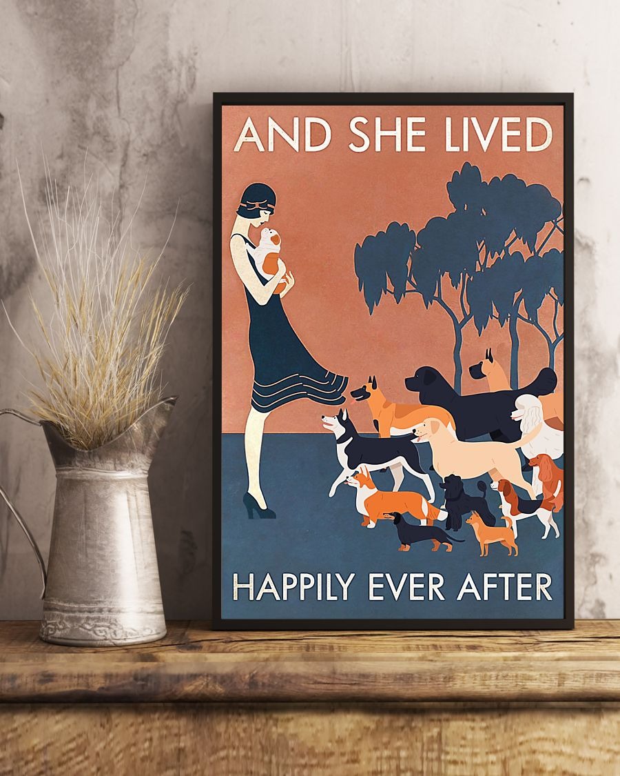 And-she-lived-happily-ever-after-Dog-poster-1