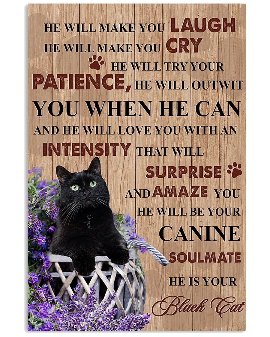 Black-Cat-He-will-make-you-laugh-He-will-make-you-cry-he-will-try-your-patience-poster