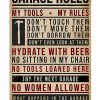 Garage-Rules-My-Tools-My-Rules-Poster