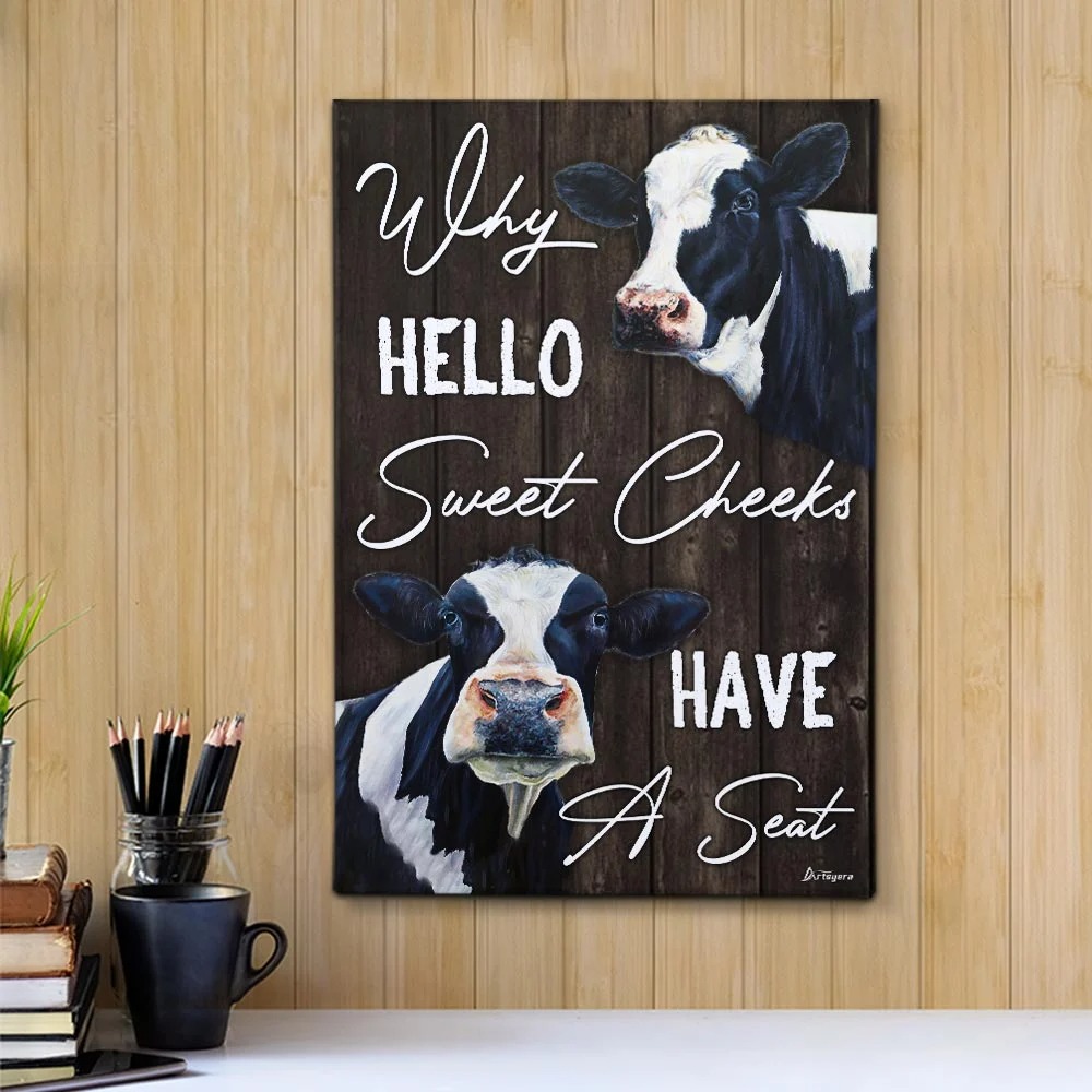 Why-Hello-Sweet-Cheeks-Have-A-Seat-Dairy-Cattle-Poster-1