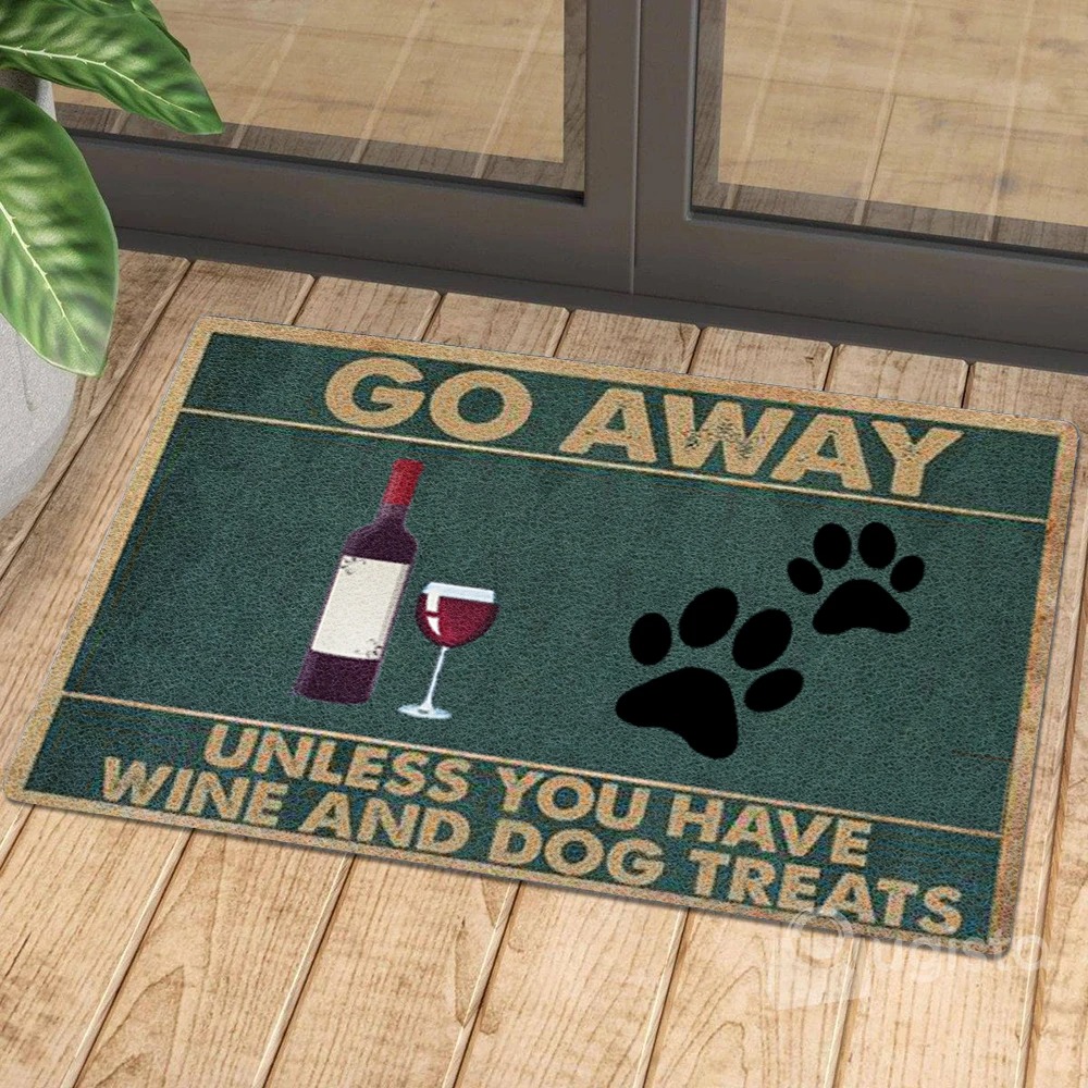 Go-Away-Unless-You-Have-Wine-And-Dog-Treats-Doormat