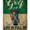Golf-Life-is-Full-Of-Important-Choices-Poster