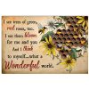 Bee-What-A-Wonderful-World-Poster