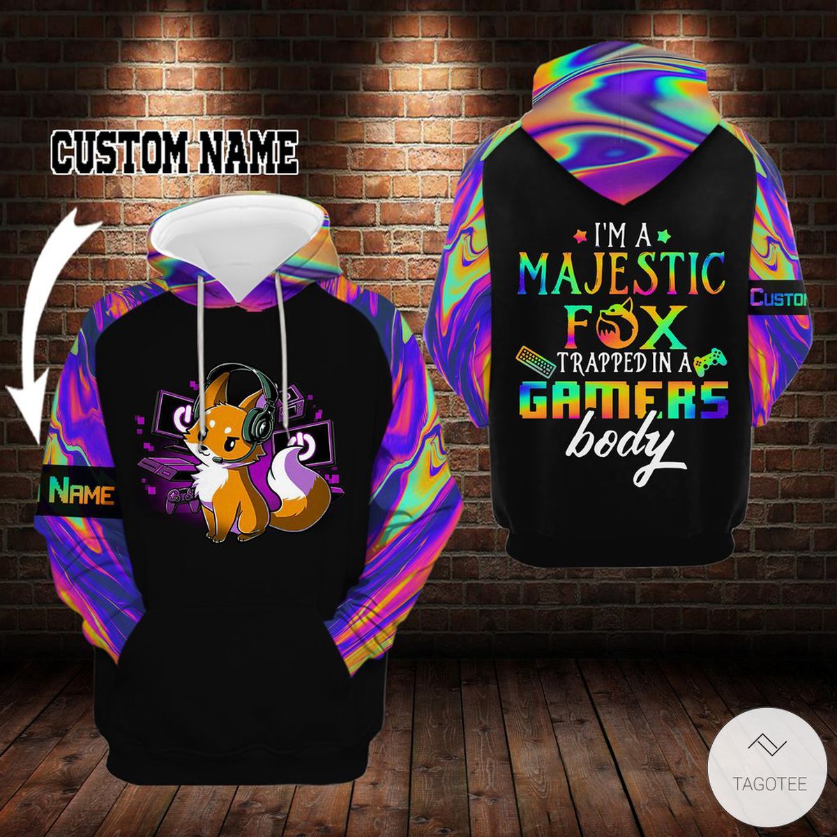 Personalized-Im-A-Majestic-Fox-Trapped-In-A-Gamers-Body-3D-Hoodei