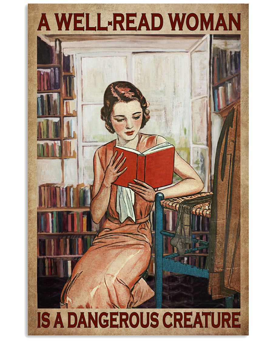 A-Well-Read-Woman-Is-A-Dangerous-Creature-Poster