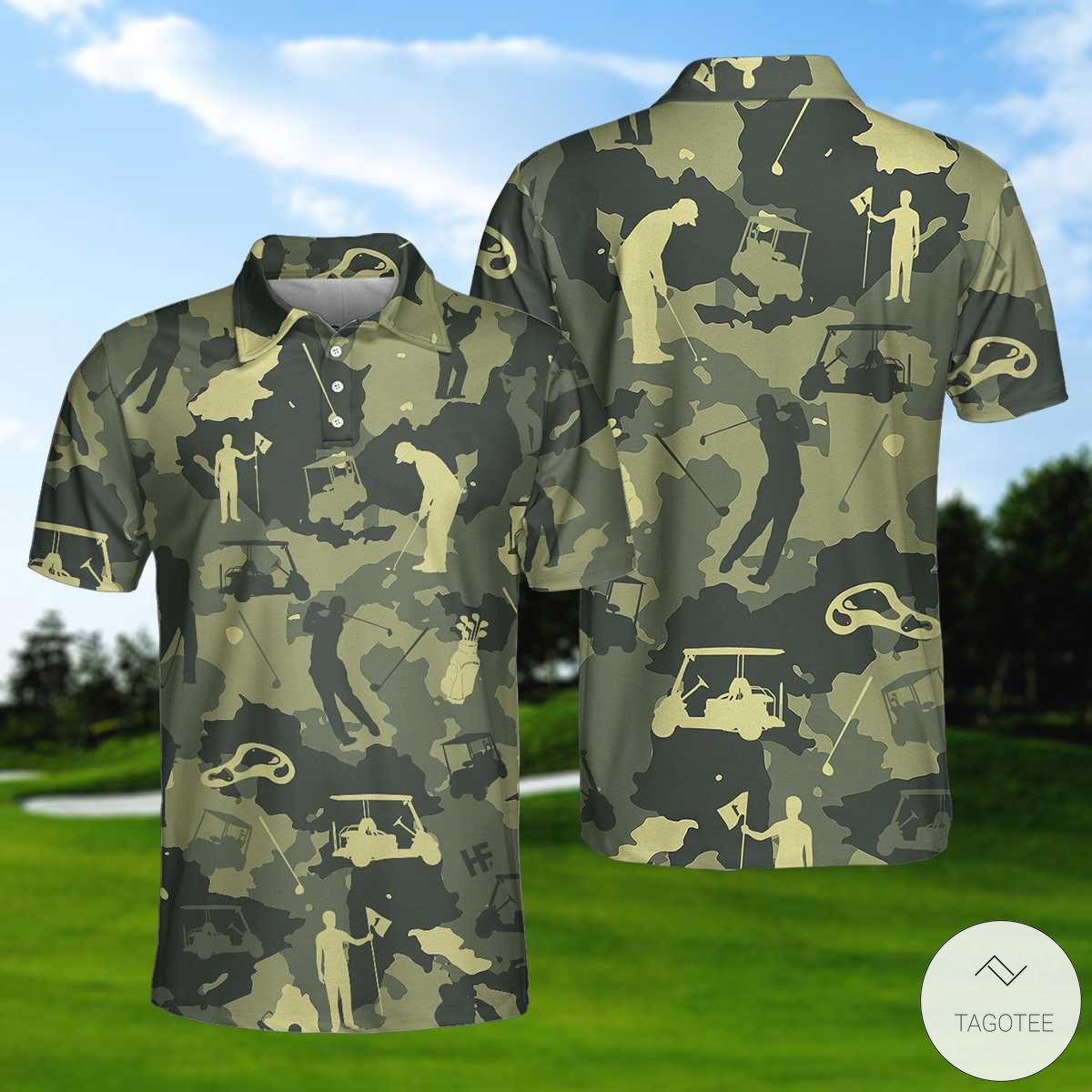 Army-Camouflage-Texture-Golf-Set-Polo-Shirtx