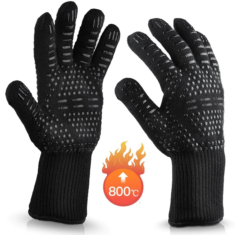 BBQ-Gloves-High-Temperature-Resi