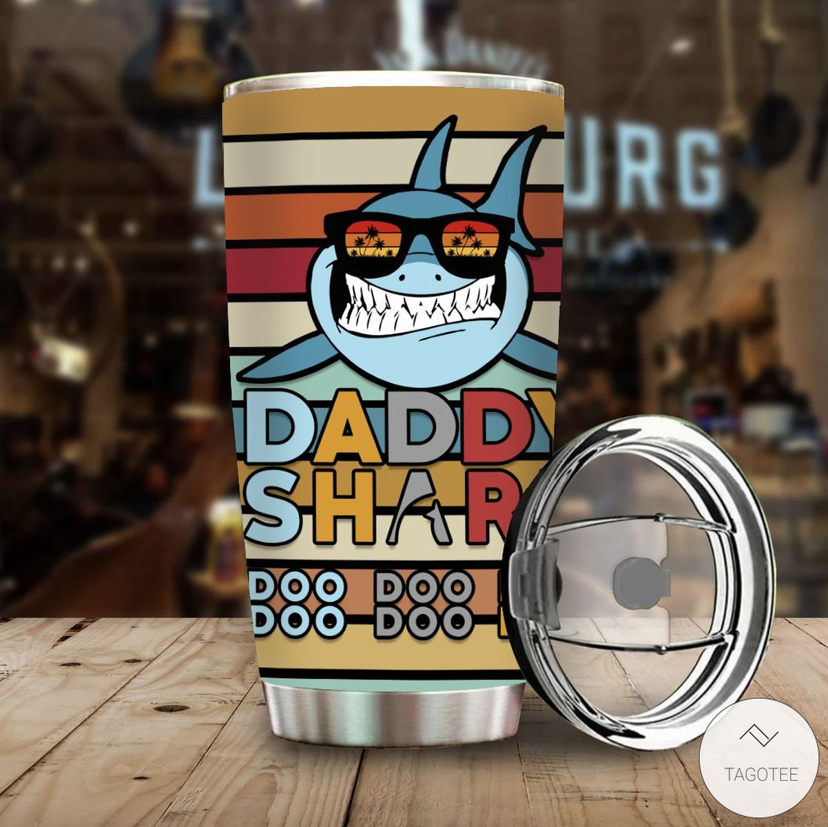 Daddy-Shark-Tumbler