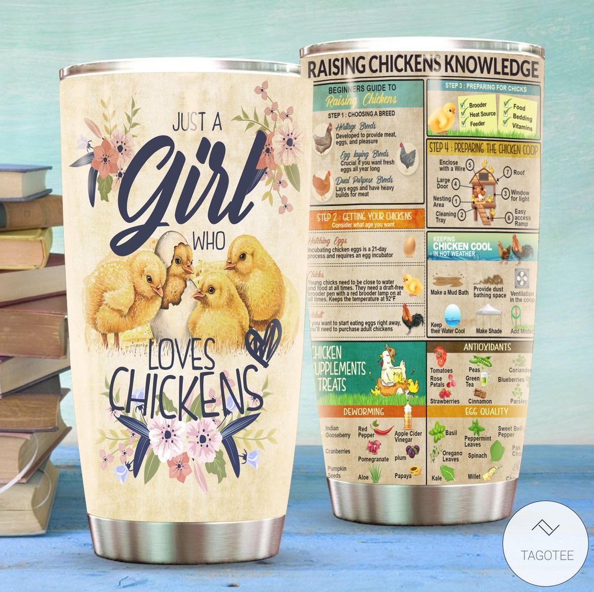 Just-A-Girl-Who-Loves-Chickens-Tumbler