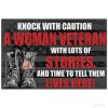 Knock-With-Caution-A-Woman-Veteran-With-Lots-of-Stories-And-Time-To-Tell-Them-Lives-Here-Doormat