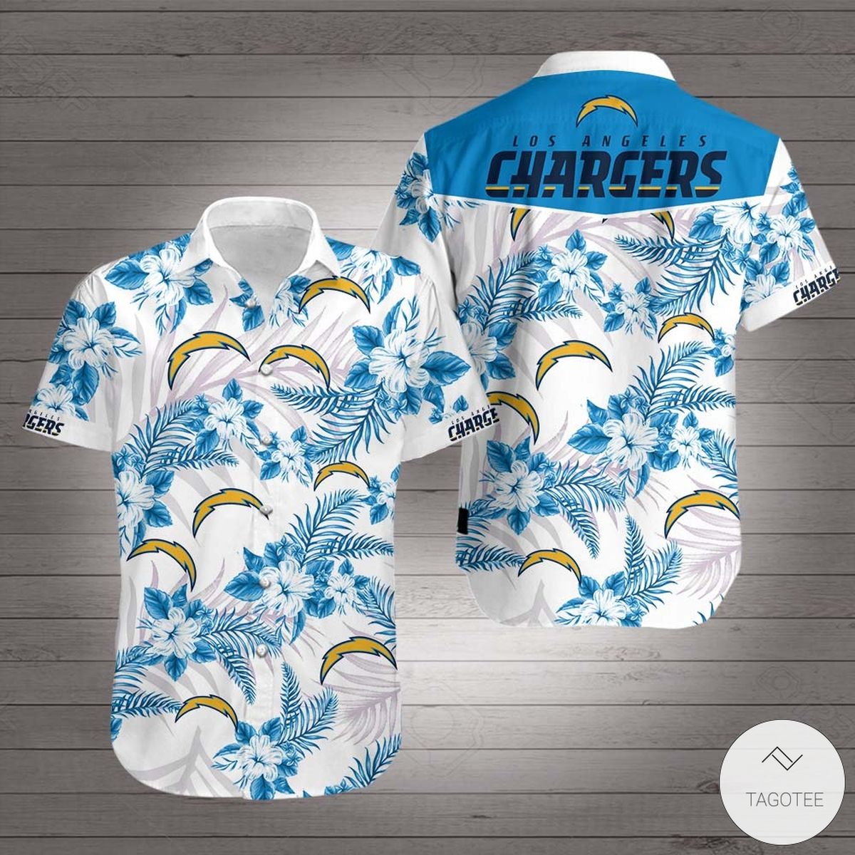 Los-Angeles-Chargers-Hawaiian-Shirt