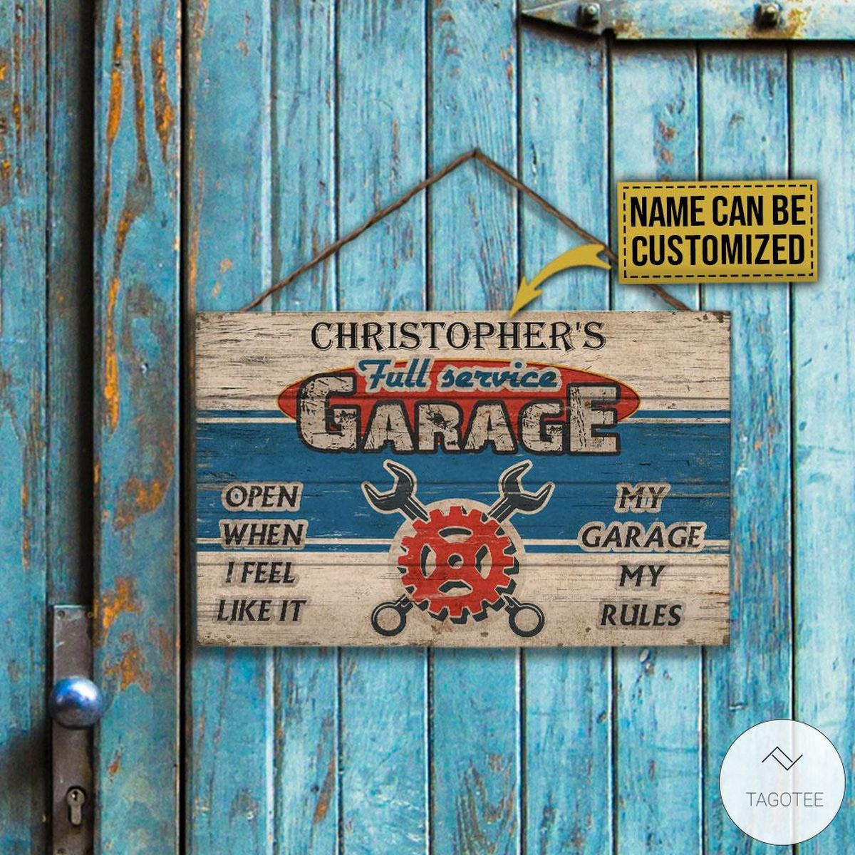 Personalized-Garage-Open-When-I-Feel-Like-It-My-Garage-My-Rules-Rectangle-Wood-Sign