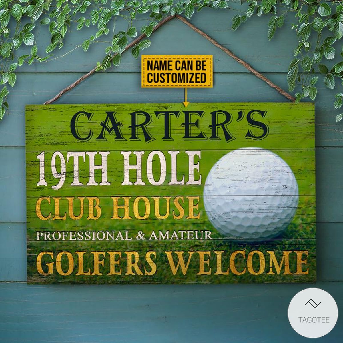 Personalized-Golf-19th-Hole-Club-House-Golfers-Welcome-Rectangle-Wood-Sign-x