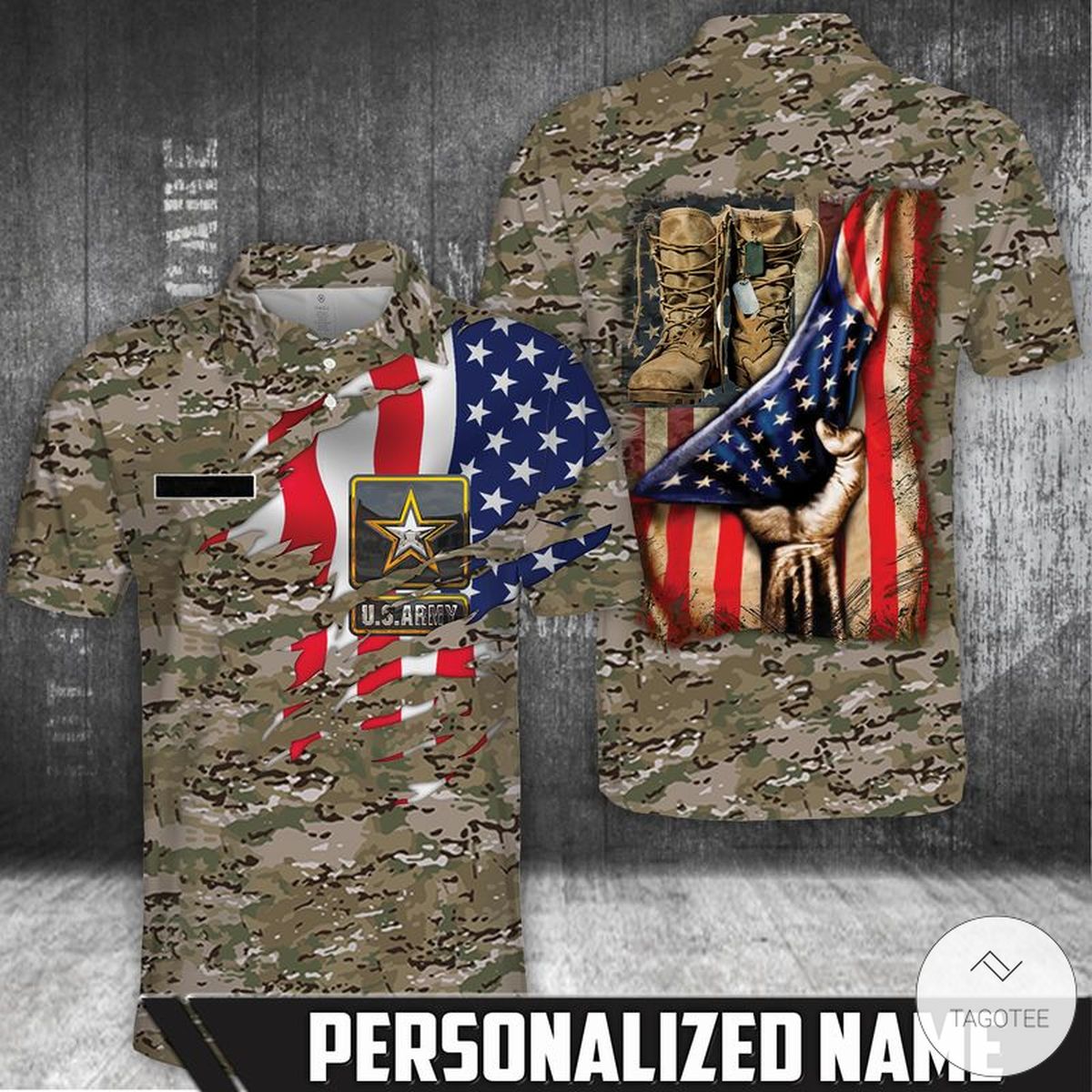 Personalized-US-Army-Polo-Shirt