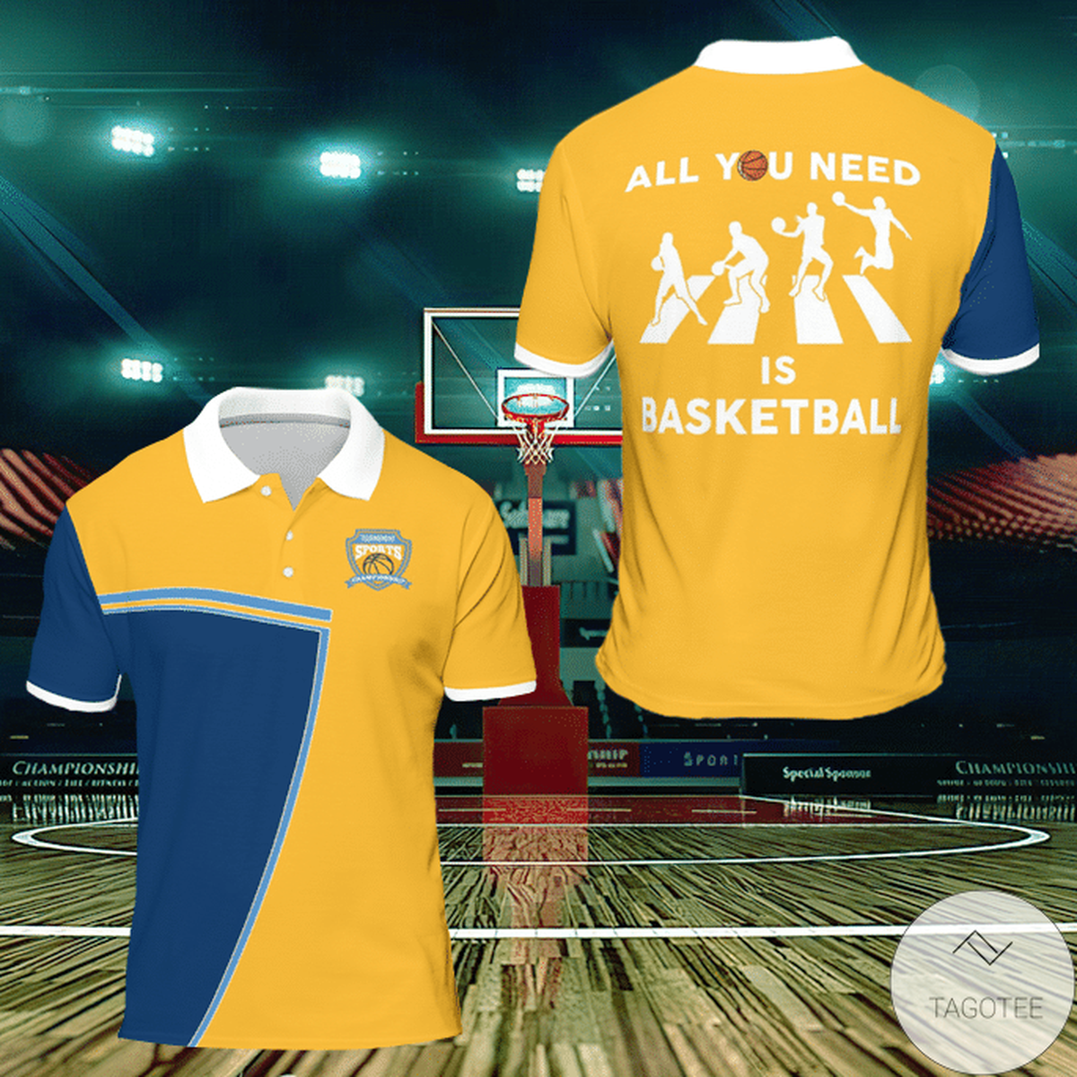 All-You-Need-Is-Basketball-Polo-Shirt