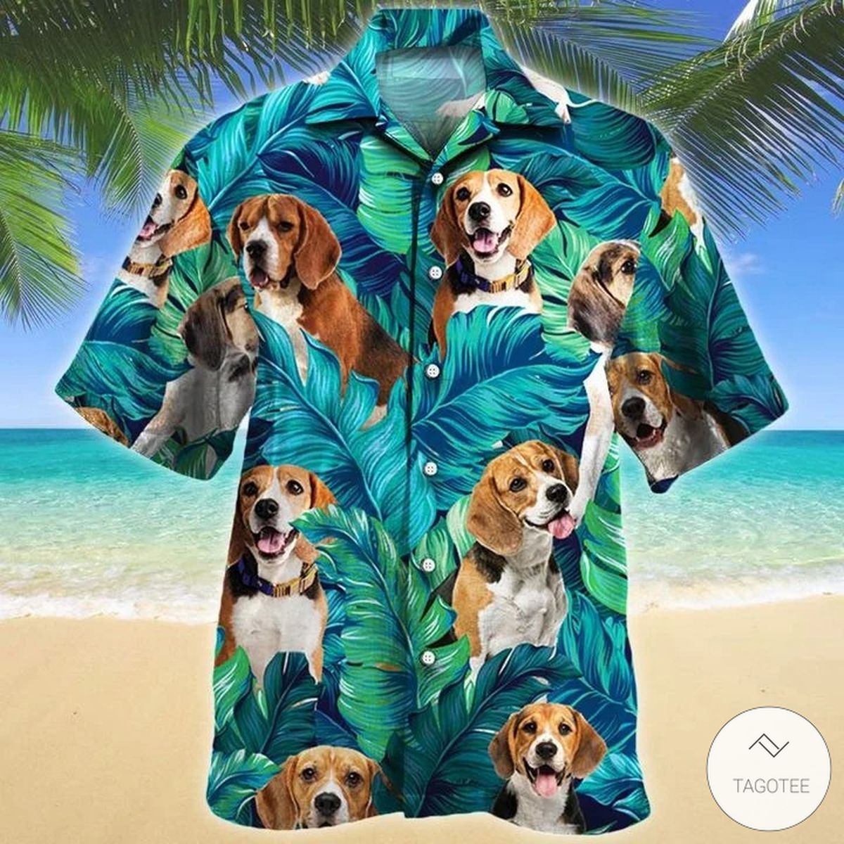 Beagle-Dog-Hawaiian-Shirt