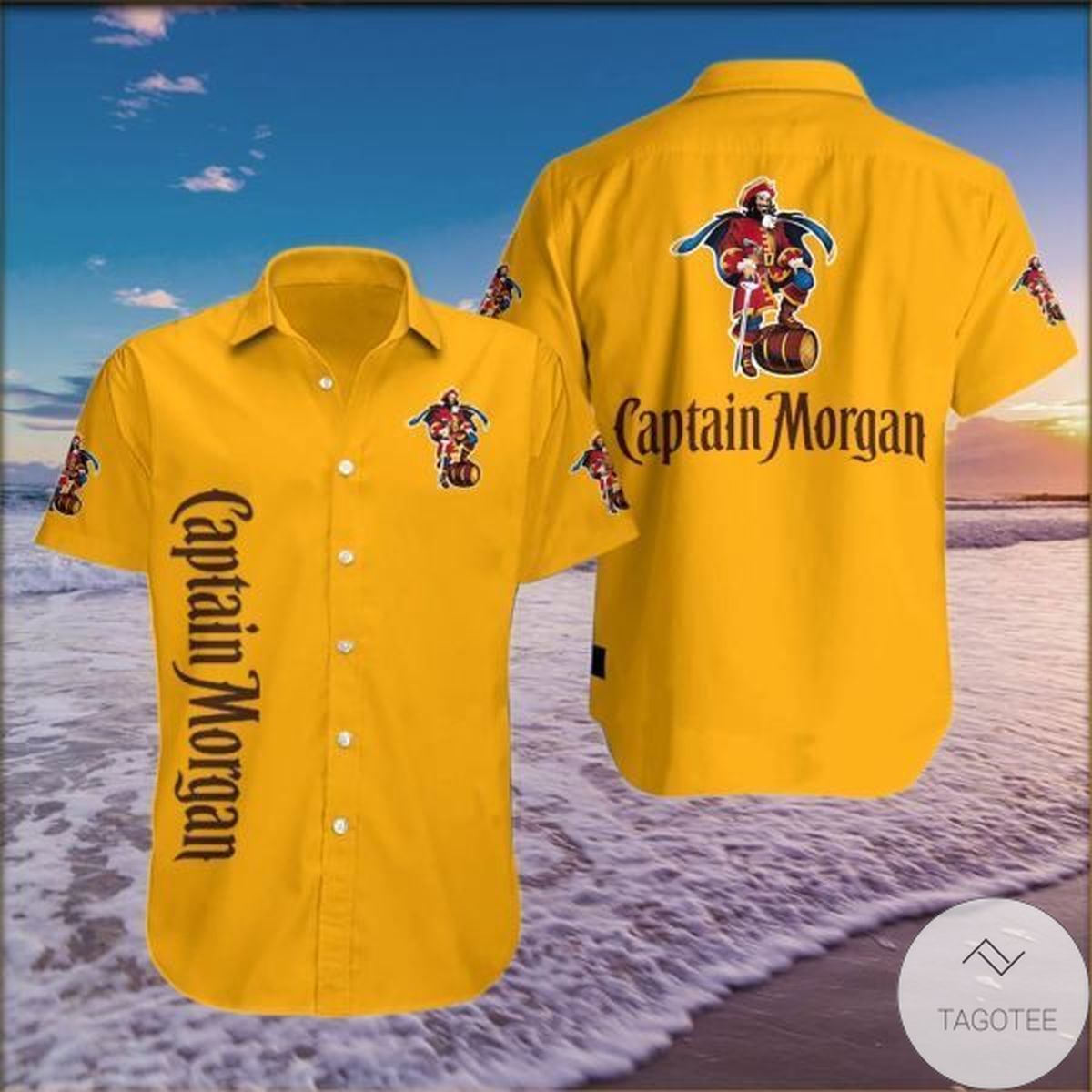 Captain Morgan Hawaiian Shirt