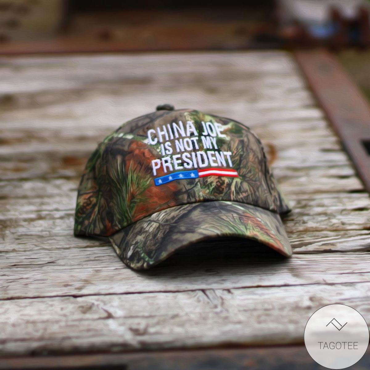 China Joe Is Not My President Camouflage Classic Cap