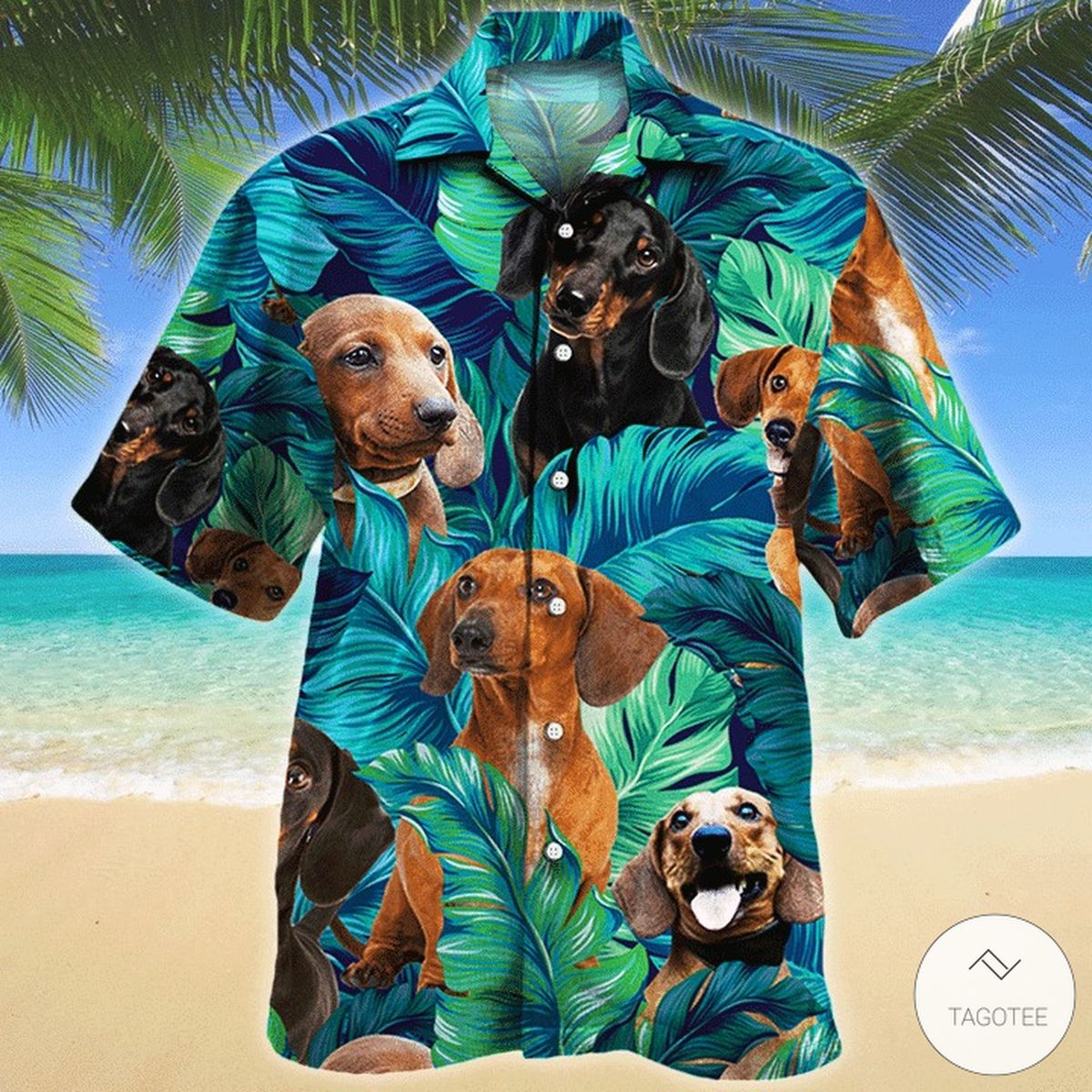 Dachshund-Dog-Hawaiian-Shirt