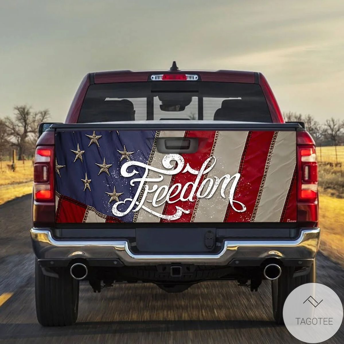 Freedom Truck Tailgate Wrap