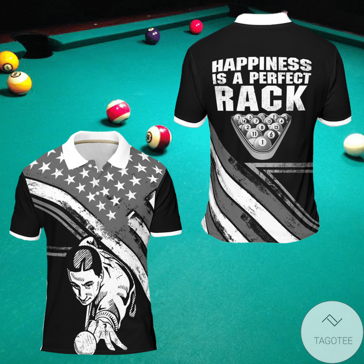 Happiness-Is-A-Perfect-Rack-Billiard-Polo-Shirt