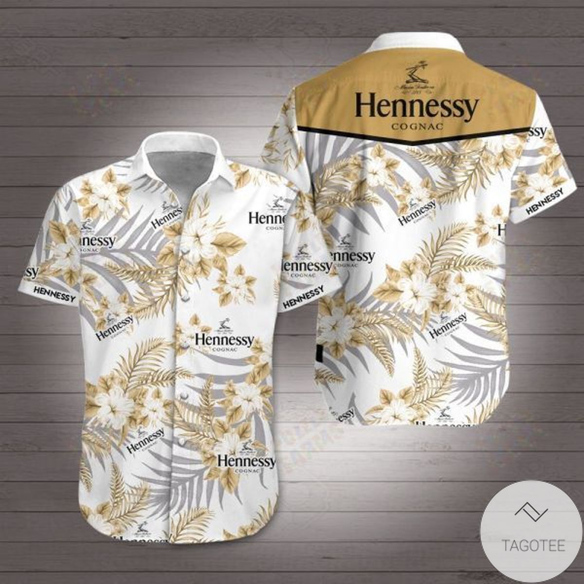 Hennessy Cognac Hawaiian Shirt