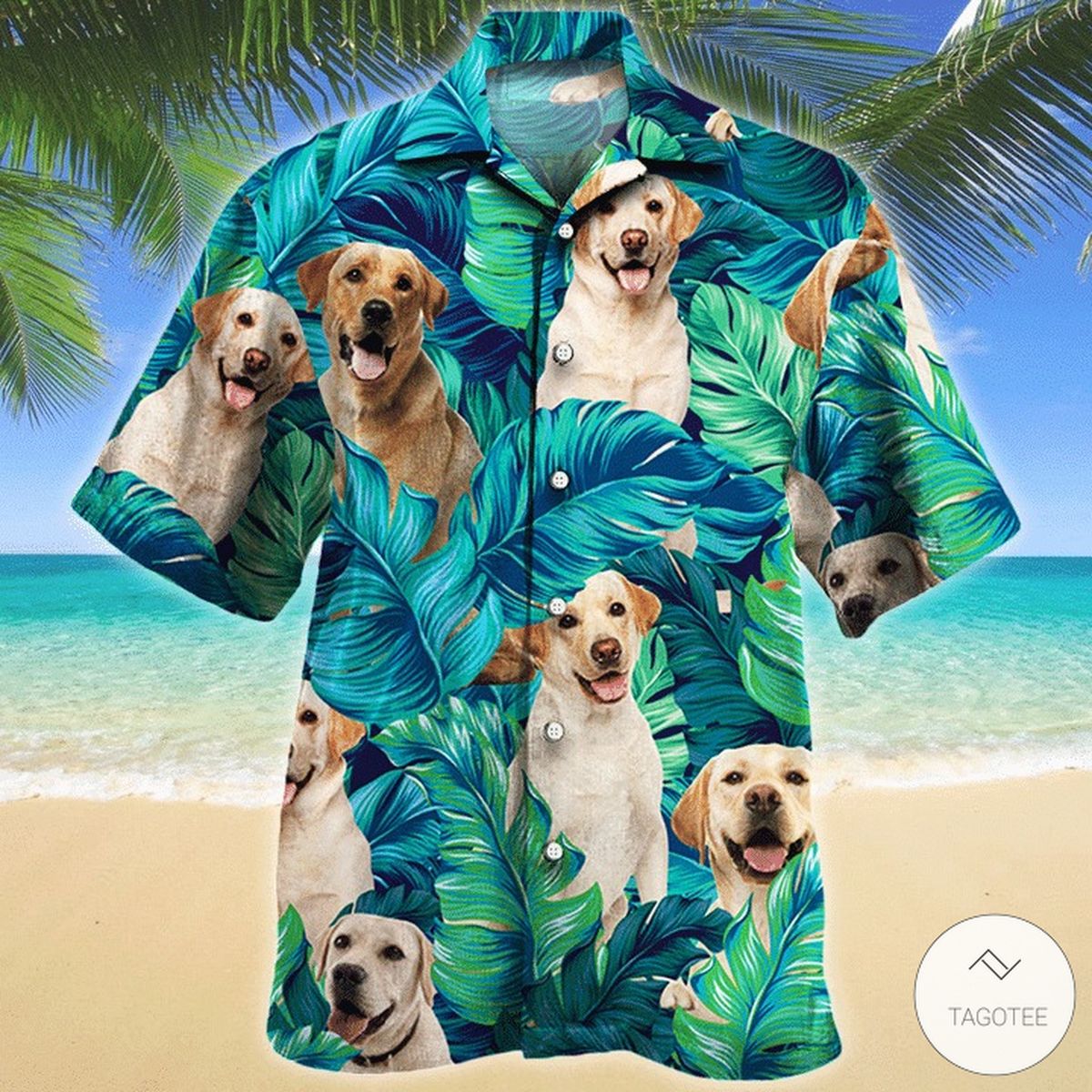 Labrador-Retriever-Dog-Hawaiian-Shirt