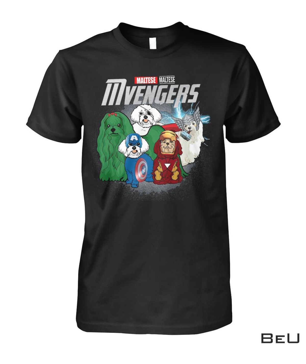 Maltese Mvengers Avengers Shirt