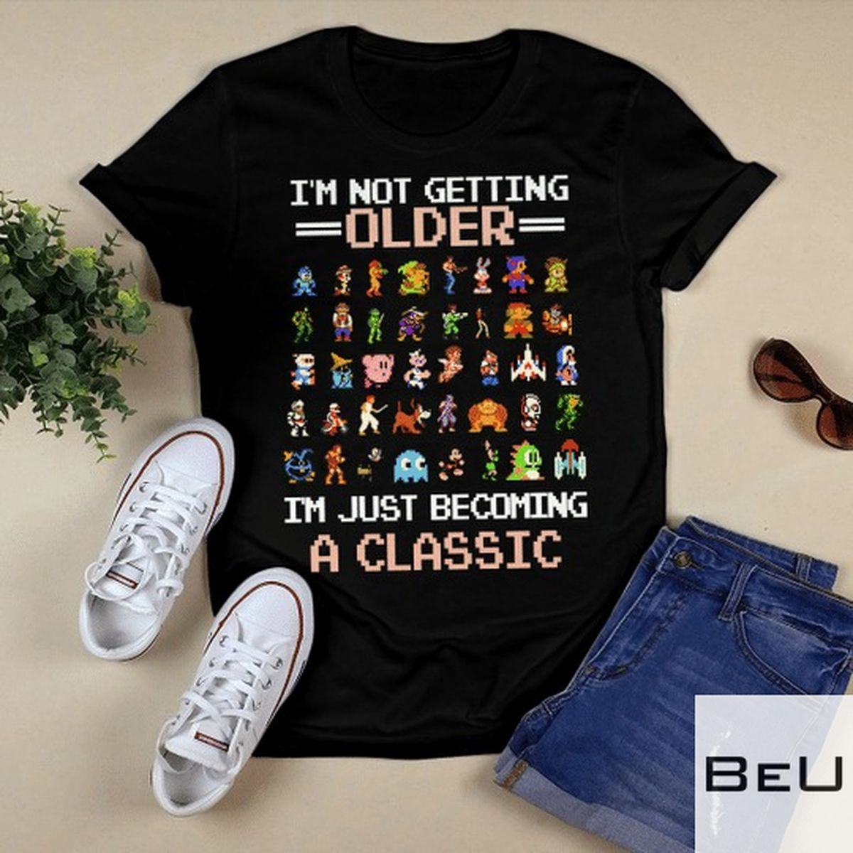 Mario-Im-Not-Getting-Old-Im-Just-Becoming-A-Classic-Shirt