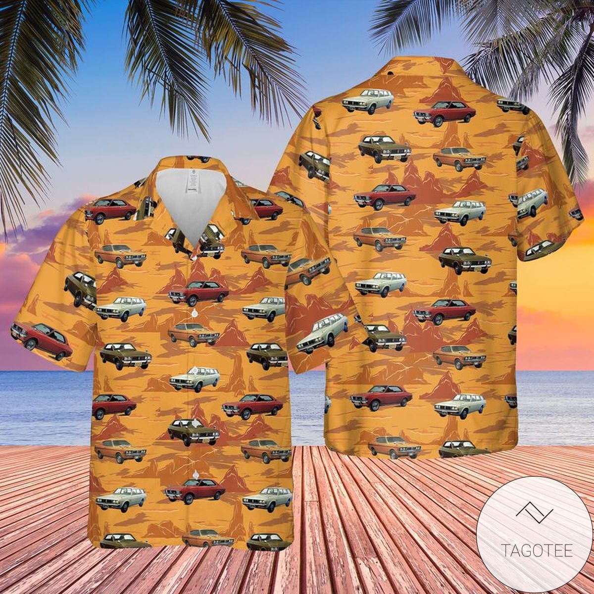 Mitsubishi Galant Hawaiian Shirt