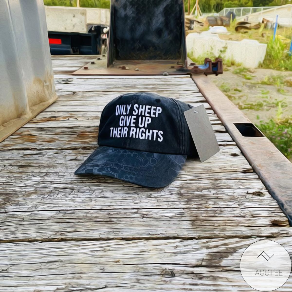 Only Sheep Give Up Their Rights Cap