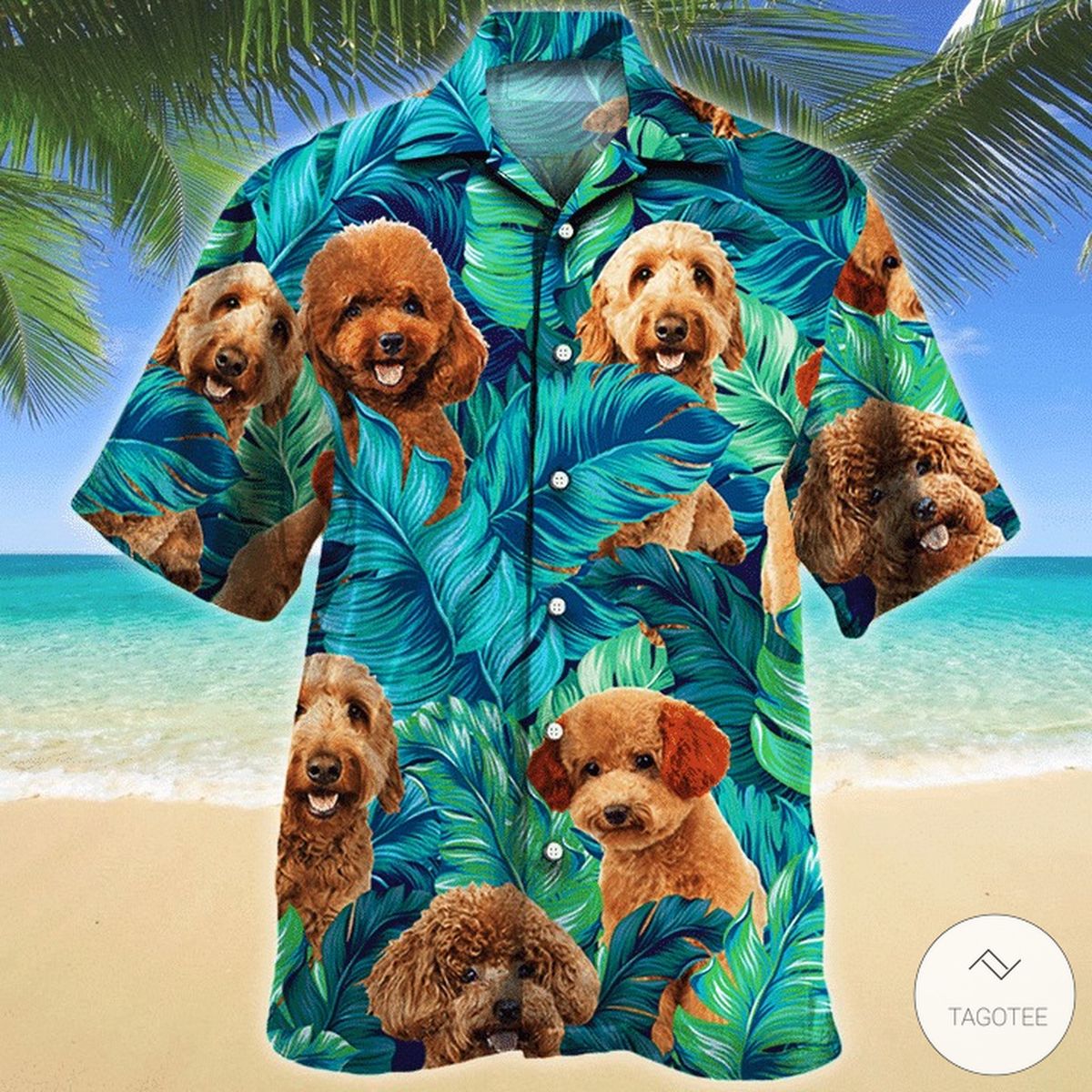 Poodle-Dog-Hawaiian-Shirt