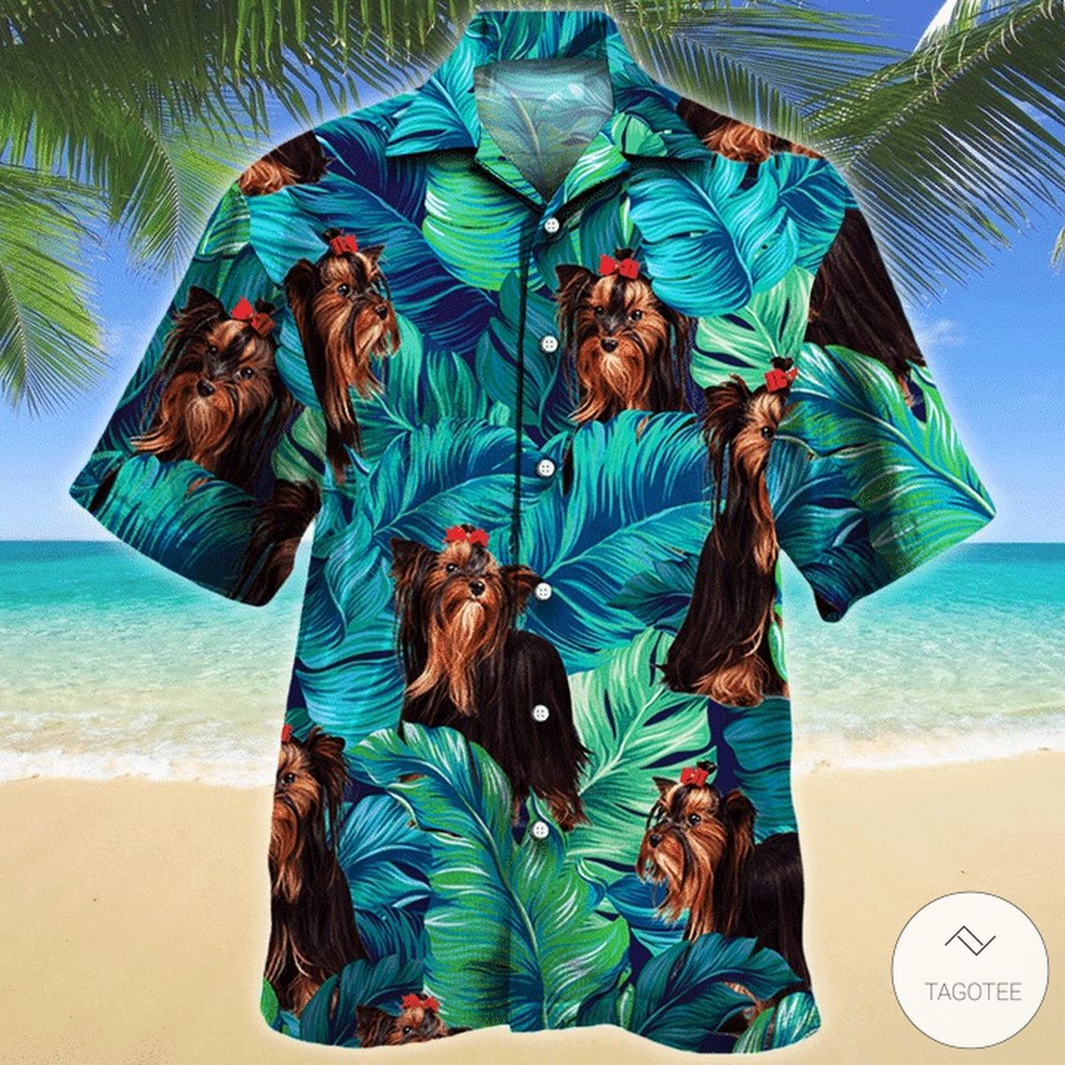 Silky-Terrier-Dog-Hawaiian-Shirt