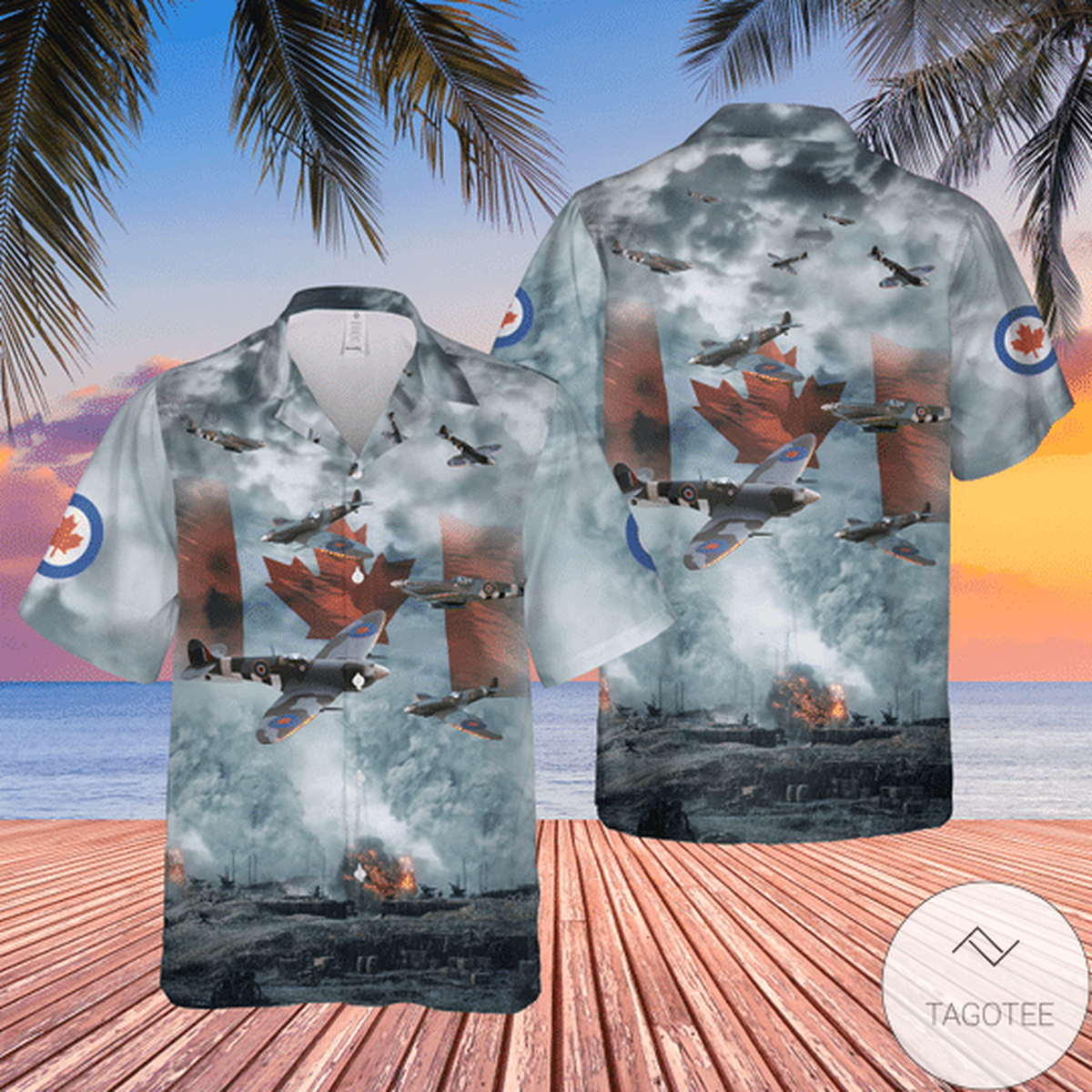 Supermarine Spitfire Hawaiian Shirt