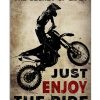 The-Secret-Of-Life-Just-Enjoy-The-Ride-Poster
