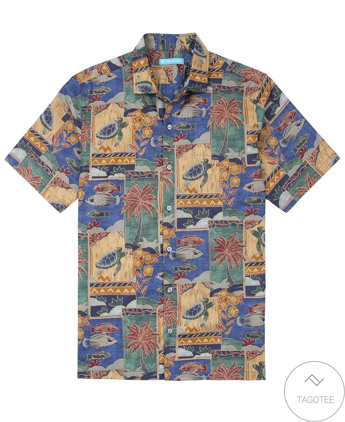 Tori Richard Marquises Hawaiian Shirt
