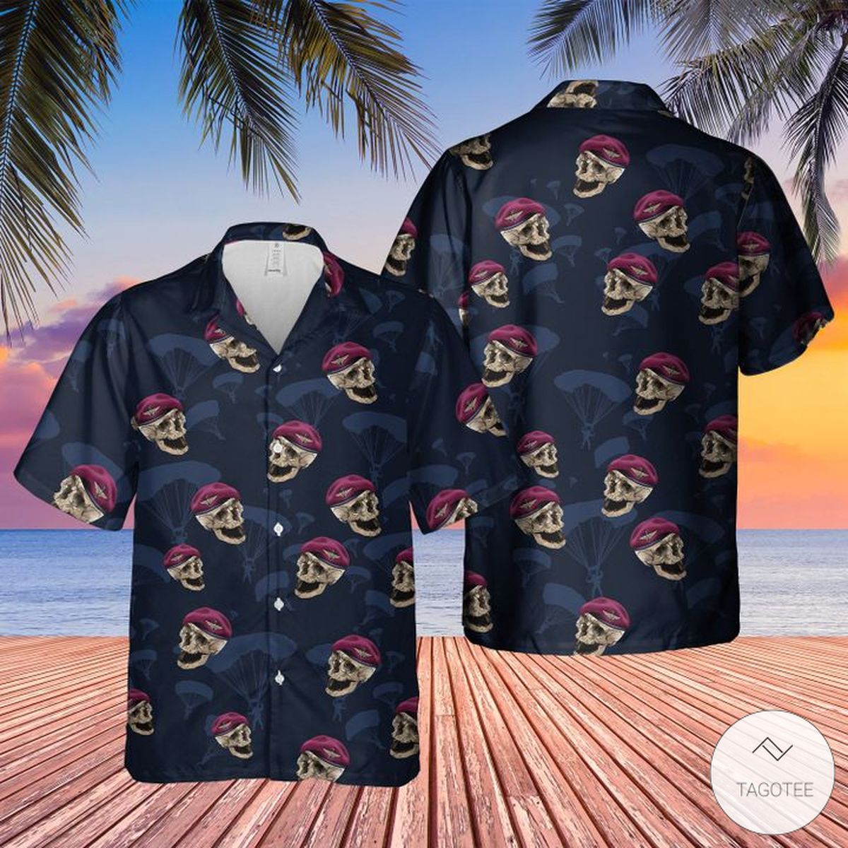 Uk Parachute Hawaiian Shirt