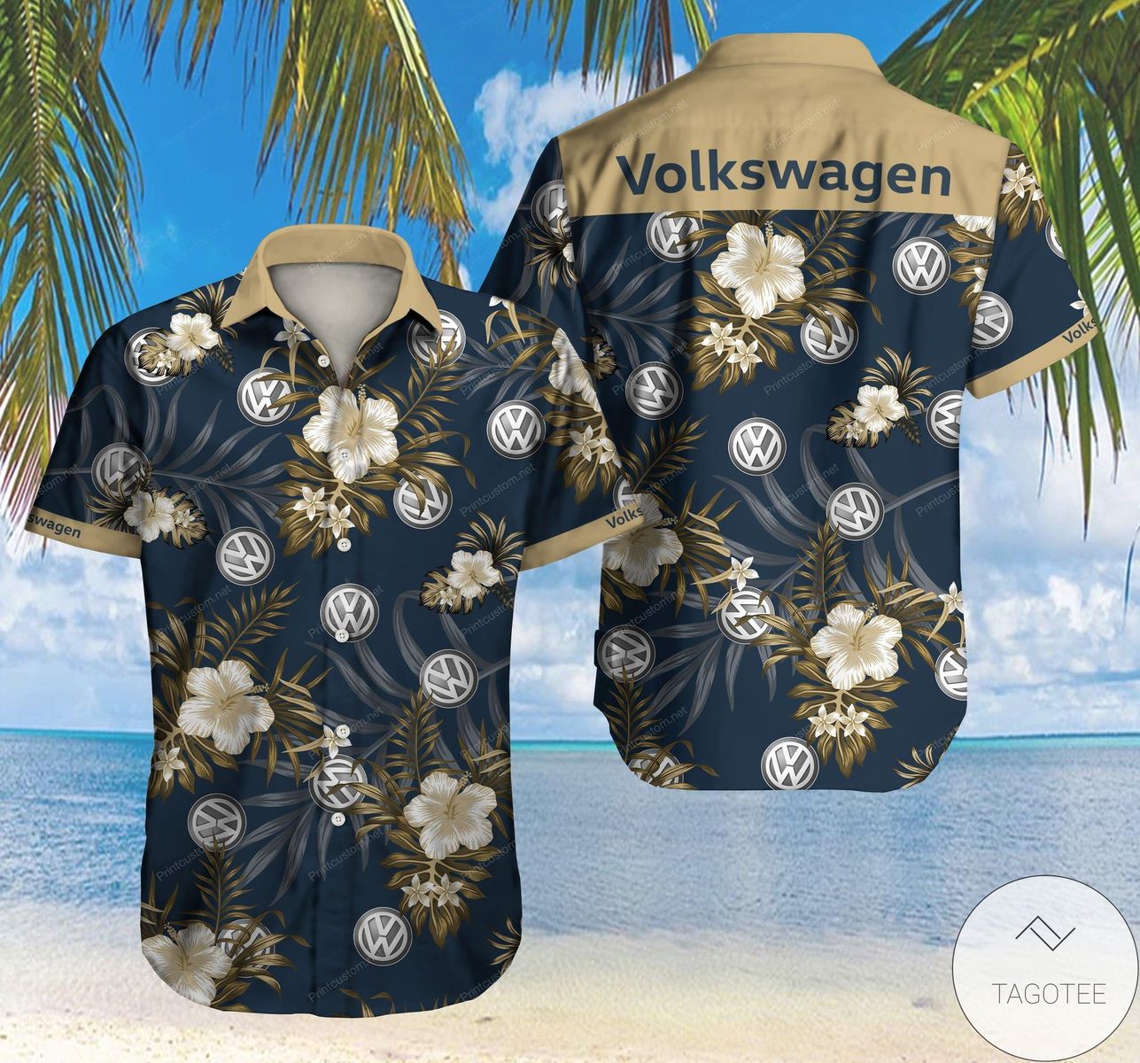 Volkswagen Hawaiian Shirt