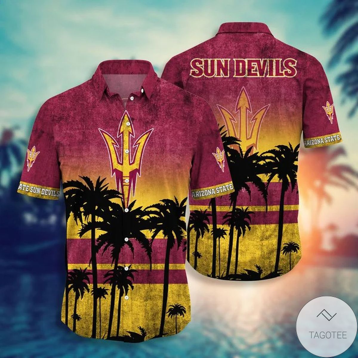 Arizona State Sun Devils Tropical Hawaiian Shirt