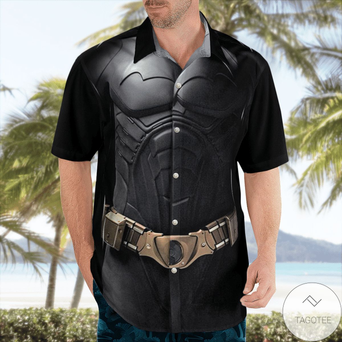 Batman Costume Hawaiian Shirt